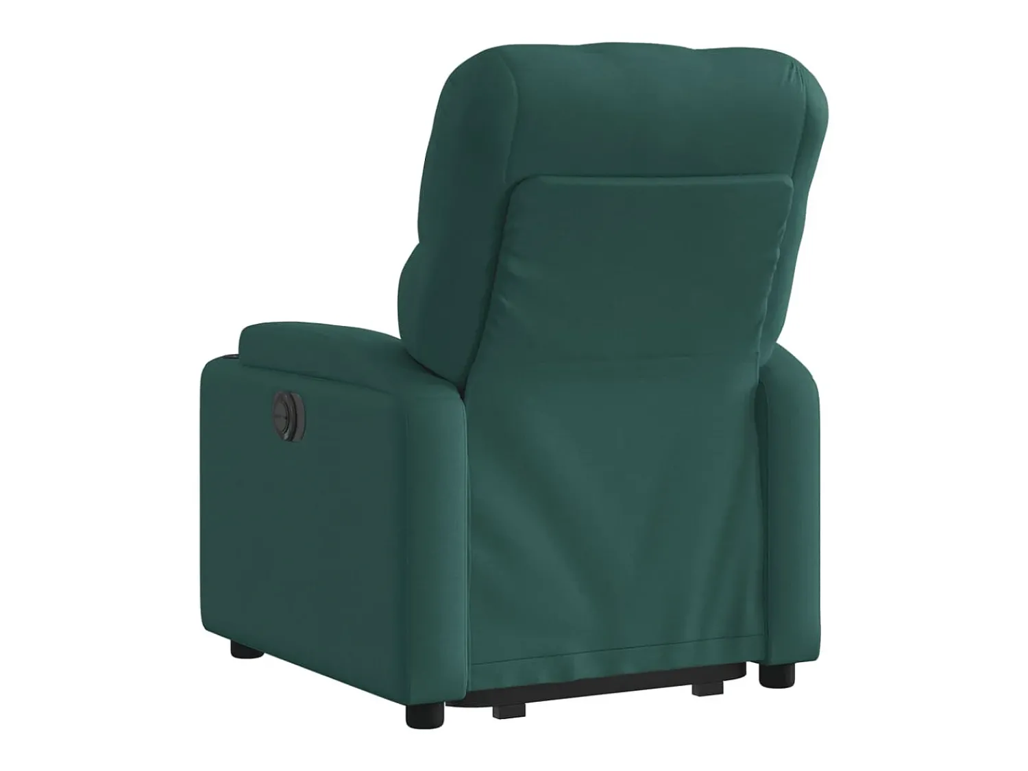 Best Poltrona Confortável | Poltrona reclinável elevatória tecido verde-escuro SHL436668 Verde pinho