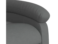 Poltrona Confortável | Poltrona reclinável em tecido cinza escuro SHL812327^ Poltrona