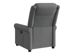 Poltrona Confortável | Poltrona reclinável elétrica tecido cinzento-escuro SHL495179^ Poltrona