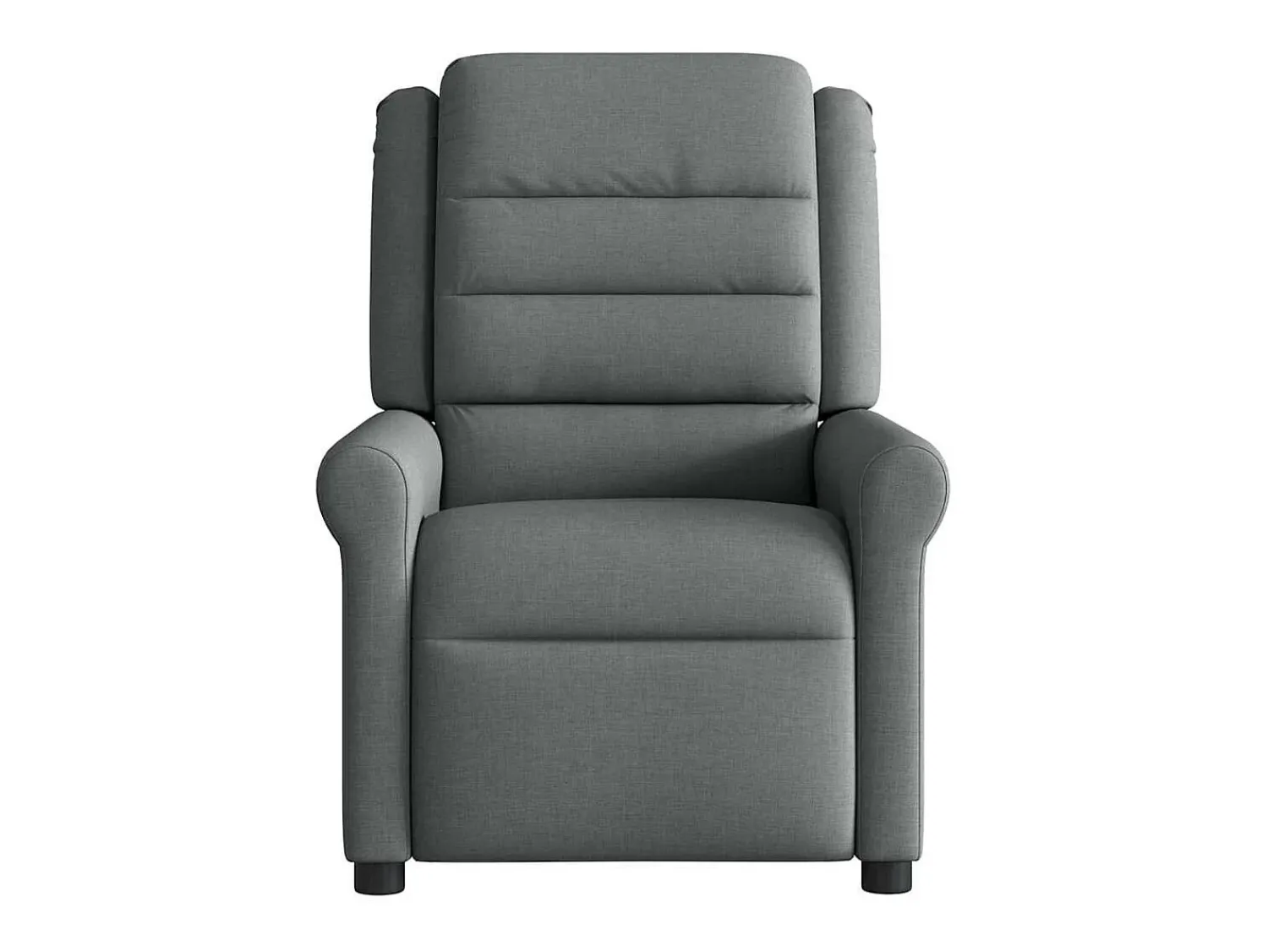 Poltrona Confortável | Poltrona reclinável elétrica tecido cinzento-escuro SHL495179^ Poltrona