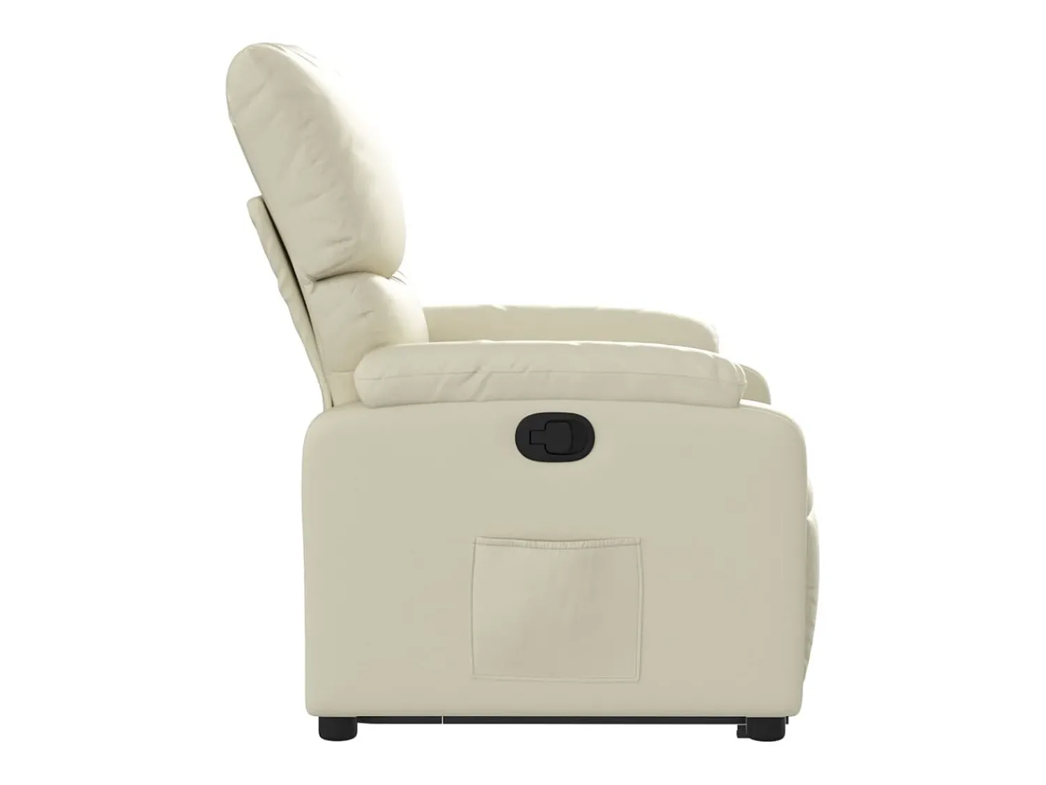 Poltrona* Poltrona Confortável | Poltrona reclinável elevatória couro artificial cor SHL735885 Creme