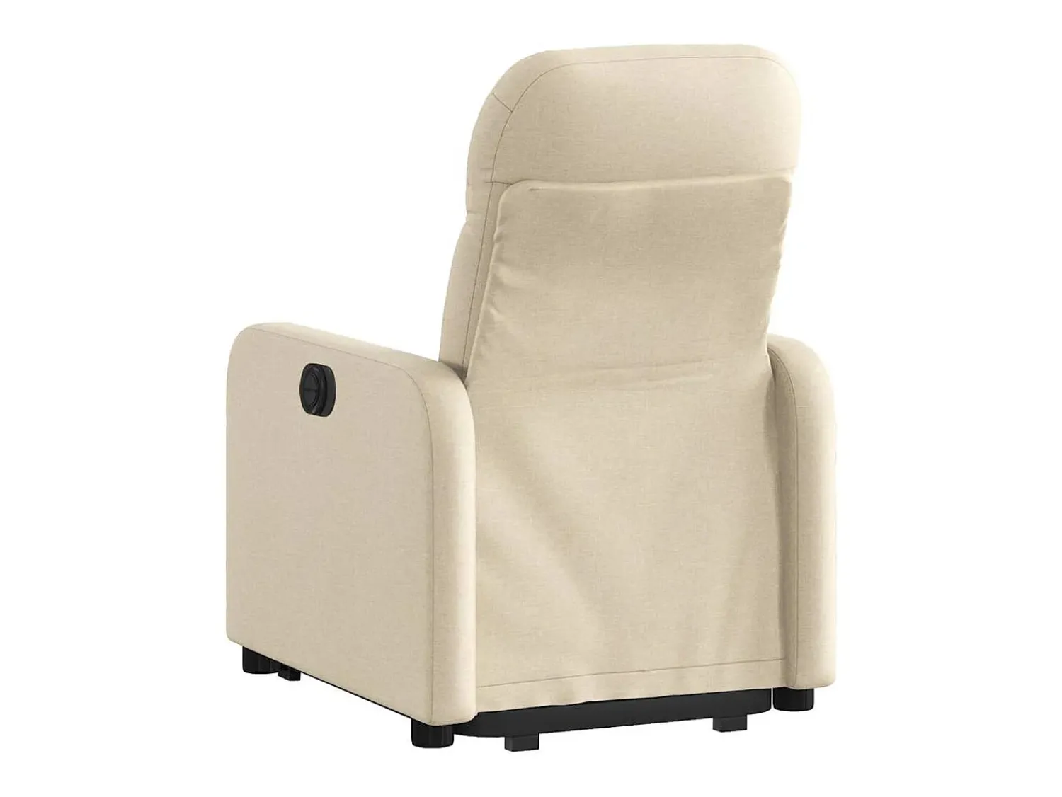 New Poltrona Confortável | Poltrona reclinável elevatória elétrica tecido cor SHL216061 Creme