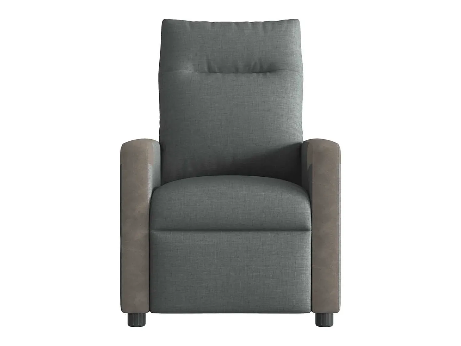 Poltrona Confortável | Poltrona reclinável elétrica tecido cinzento-escuro SHL258026^ Poltrona