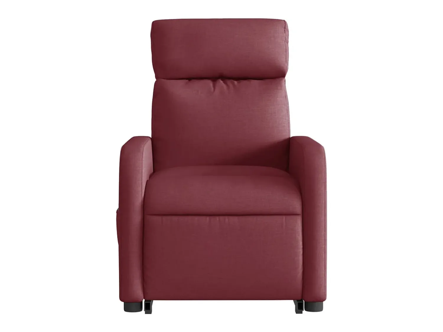Poltrona| Poltrona Confortável | Poltrona reclinável elevatória elétrica tecido -tinto SHL410323 Vermelho