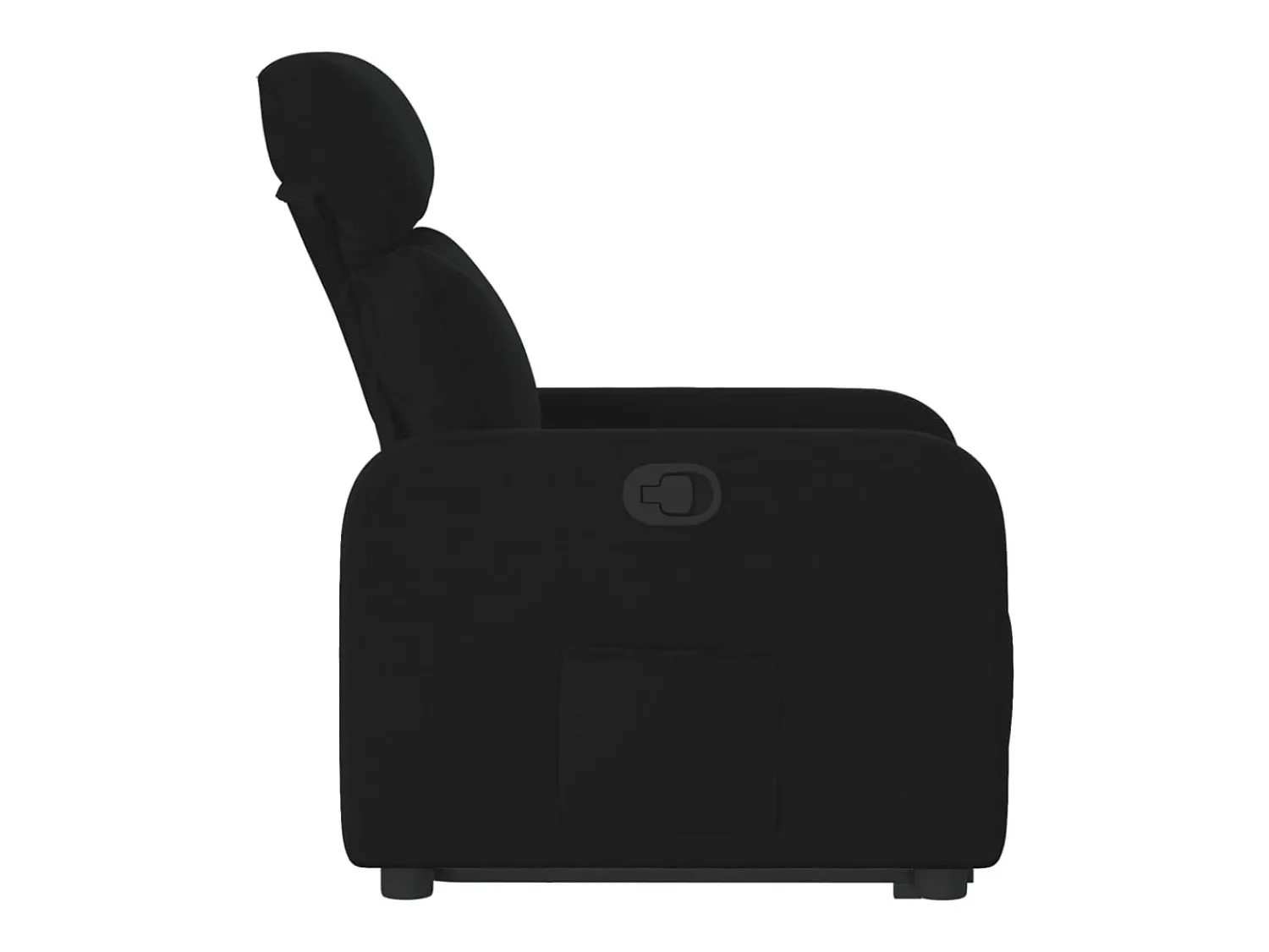 Poltrona* Poltrona Confortável | Poltrona reclinável elevatória tecido SHL848468 Preto