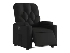 Poltrona Confortável | Poltrona reclinável elétrica couro artificial SHL400168^ Poltrona