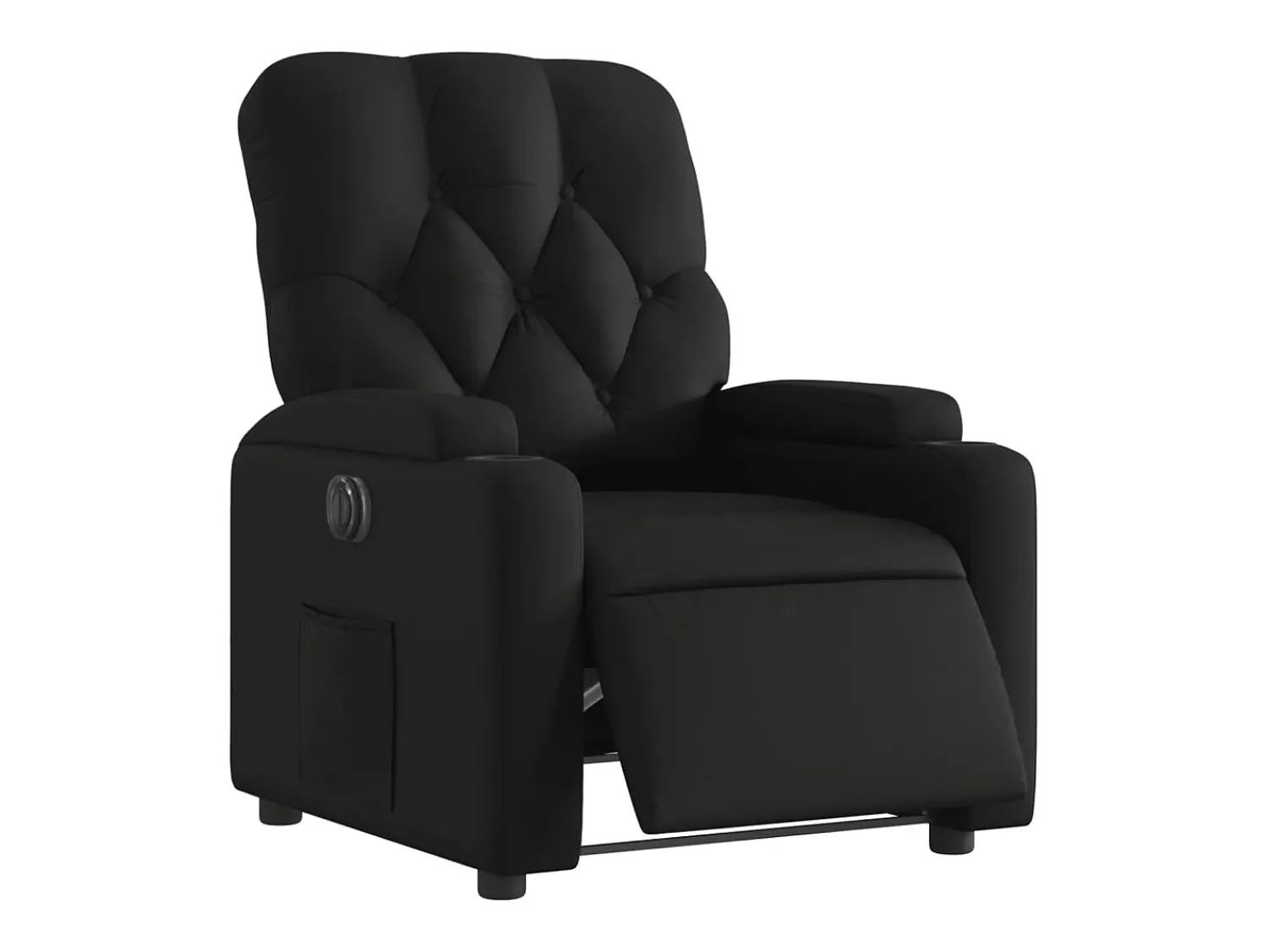 Poltrona Confortável | Poltrona reclinável elétrica couro artificial SHL400168^ Poltrona