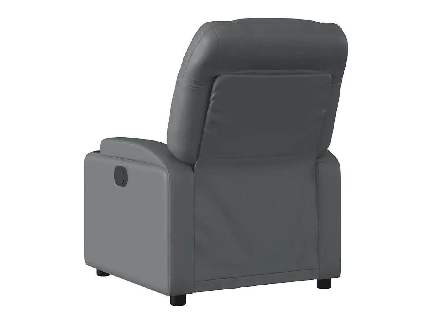 Poltrona* Poltrona Confortável | Poltrona reclinável elétrica couro artificial SHL794960 Cinzento