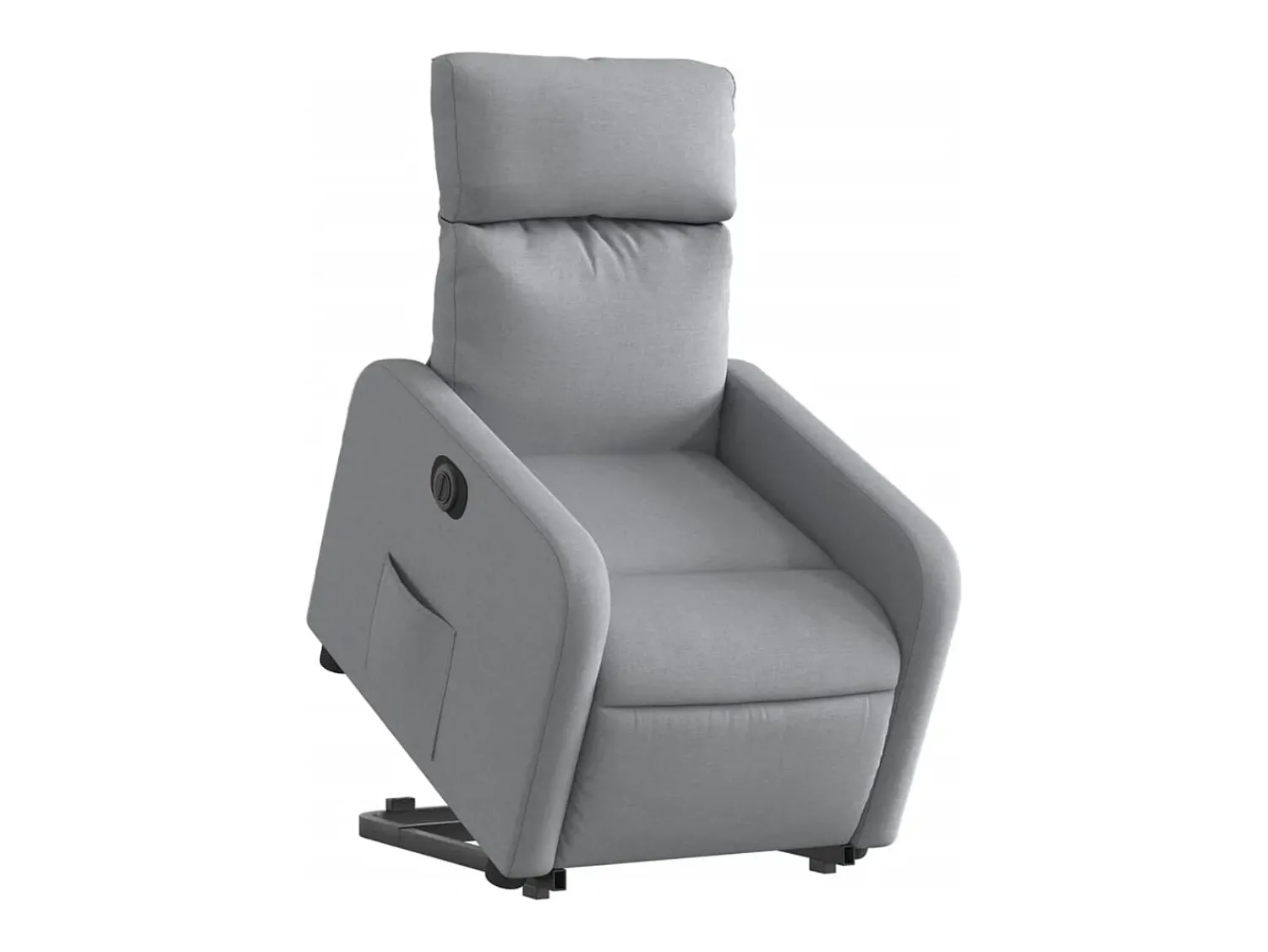 Poltrona| Poltrona Confortável | Poltrona reclinável elevatória elétrica tecido -claro SHL501323 Cinzento