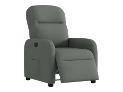 Poltrona| Poltrona Confortável | Poltrona reclinável elétrica tecido cinzento-escuro SHL816544 Cinza antracite