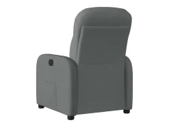 Poltrona| Poltrona Confortável | Poltrona reclinável elétrica tecido cinzento-escuro SHL816544 Cinza antracite