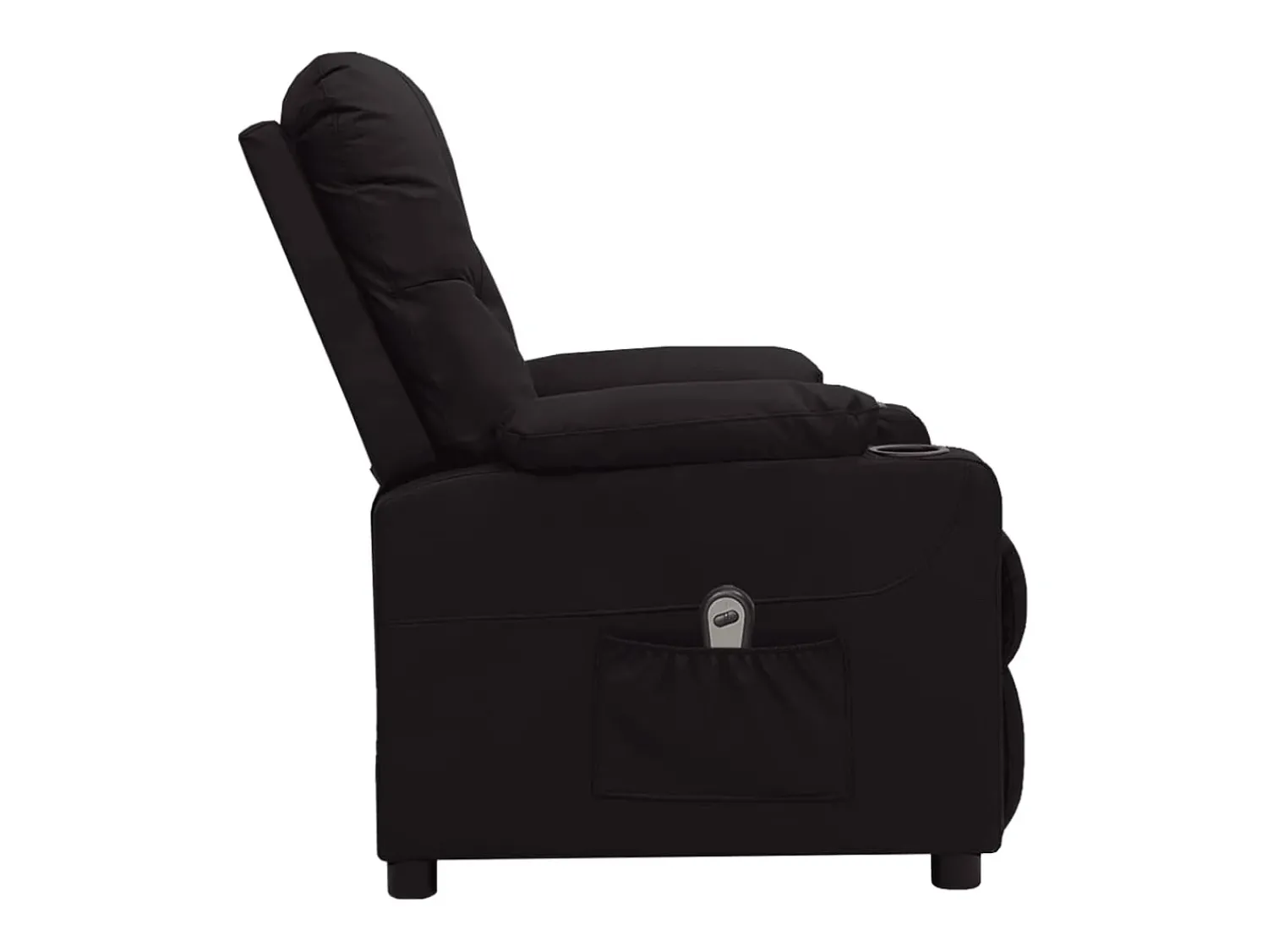Poltrona Confortável | Poltrona reclinável elétrica couro artificial SHL69420^ Poltrona