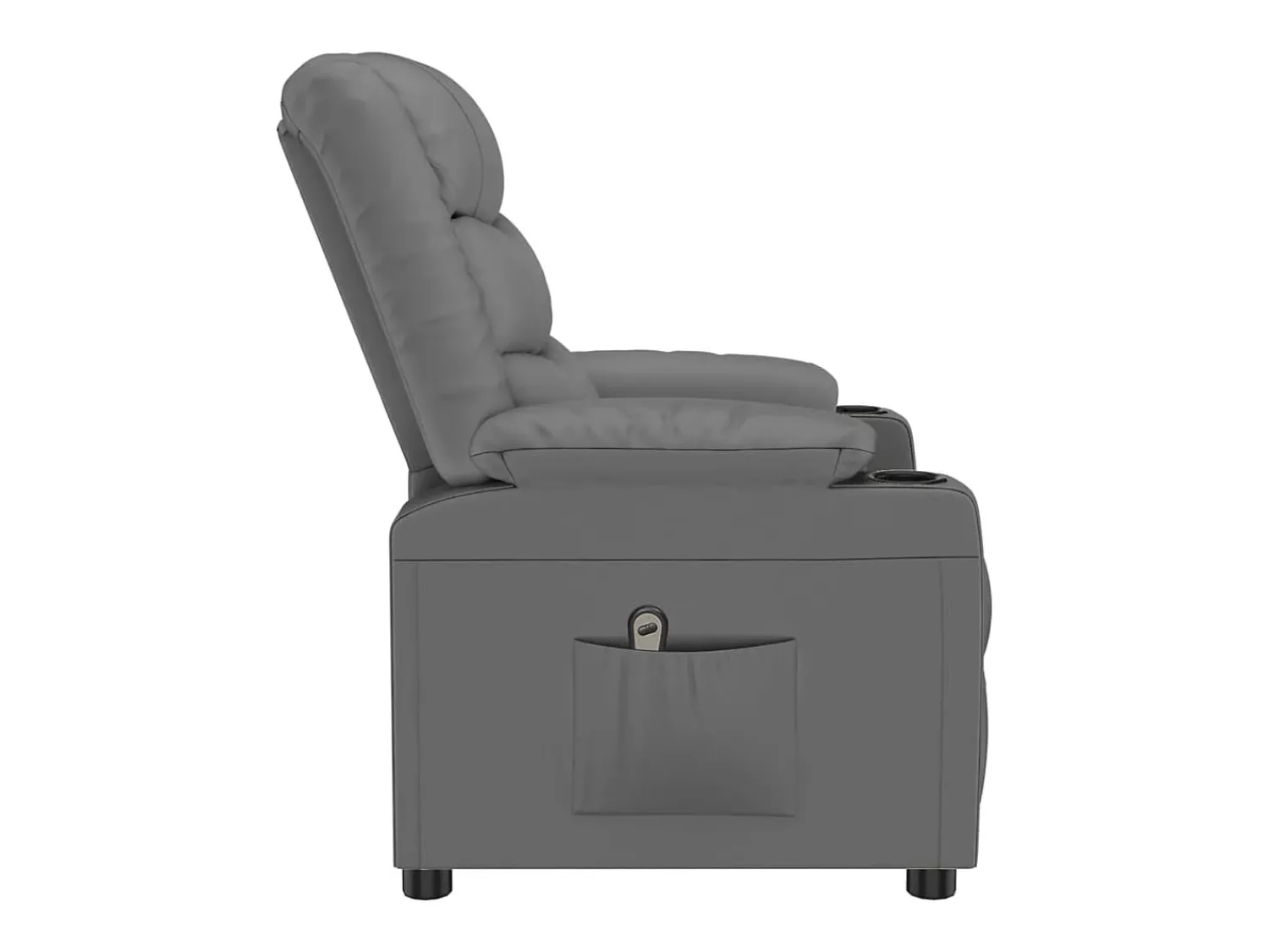 Poltrona Confortável | Poltrona reclinável elétrica couro artificial SHL408852^ Poltrona