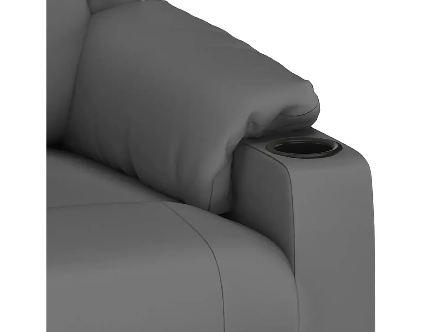 Poltrona Confortável | Poltrona reclinável elétrica couro artificial SHL408852^ Poltrona