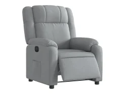 Poltrona Confortável | Poltrona reclinável elétrica tecido -claro SHL424318^ Poltrona