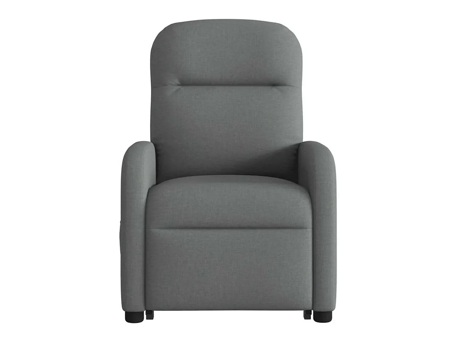 Poltrona* Poltrona Confortável | Poltrona reclinável elevatória tecido cinzento-escuro SHL366755 Cinza antracite
