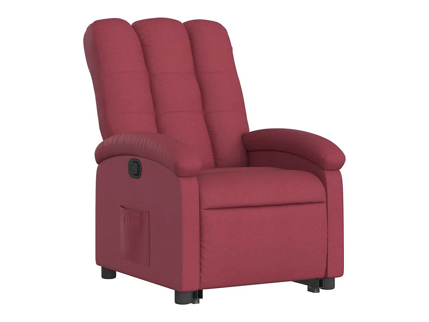 Poltrona* Poltrona Confortável | Poltrona reclinável elevatória tecido tinto SHL504743 Vermelho