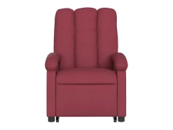 Poltrona* Poltrona Confortável | Poltrona reclinável elevatória tecido tinto SHL504743 Vermelho