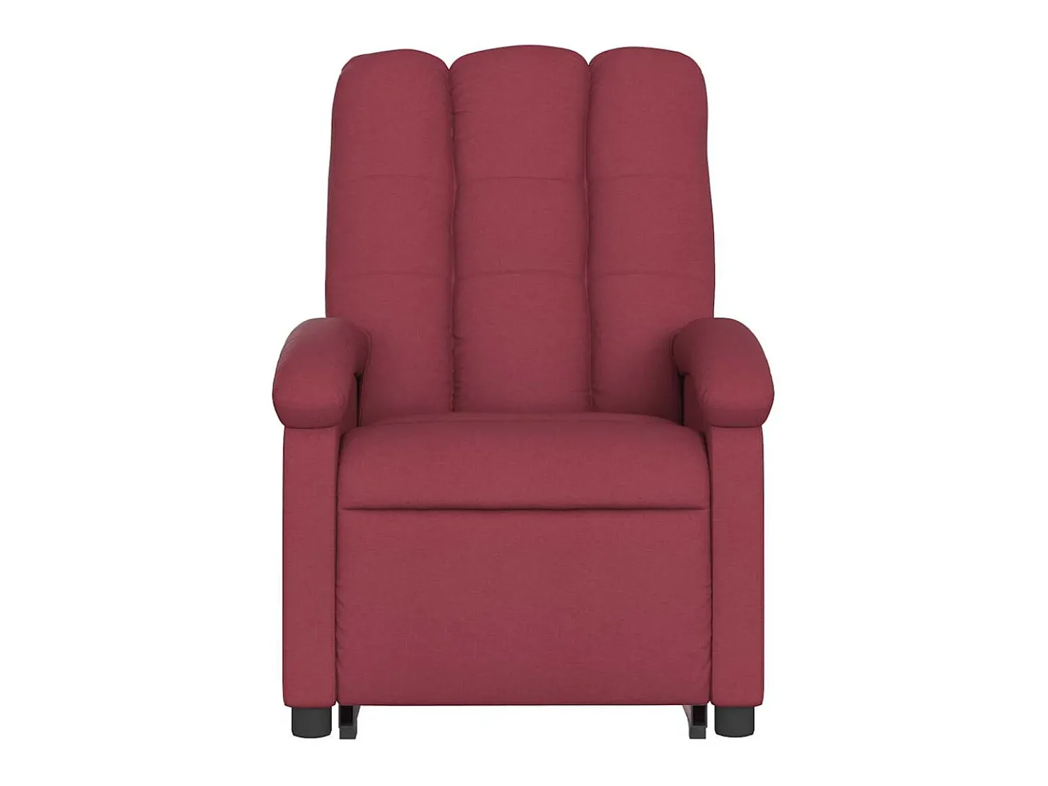 Poltrona* Poltrona Confortável | Poltrona reclinável elevatória tecido tinto SHL504743 Vermelho