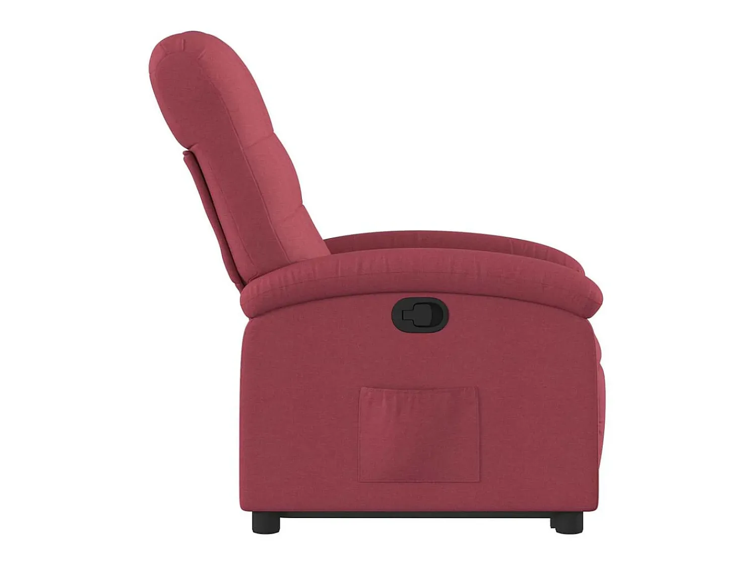 Poltrona* Poltrona Confortável | Poltrona reclinável elevatória tecido tinto SHL504743 Vermelho