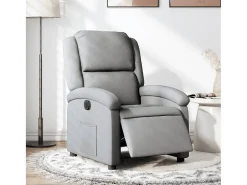 Poltrona* Poltrona Confortável | Poltrona reclinável elétrica tecido -claro SHL252949 Cinzento