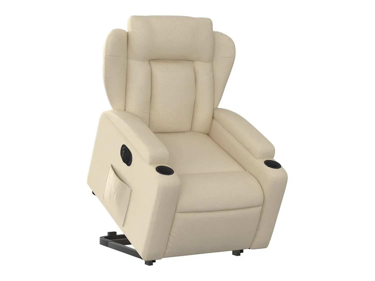 Poltrona* Poltrona Confortável | Poltrona reclinável elevatória elétrica tecido cor SHL627991 Creme