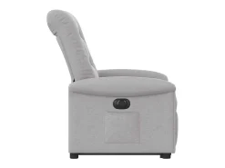 Poltrona* Poltrona Confortável | Poltrona reclinável elevatória elétrica tecido -nublado SHL611386 Cinzento