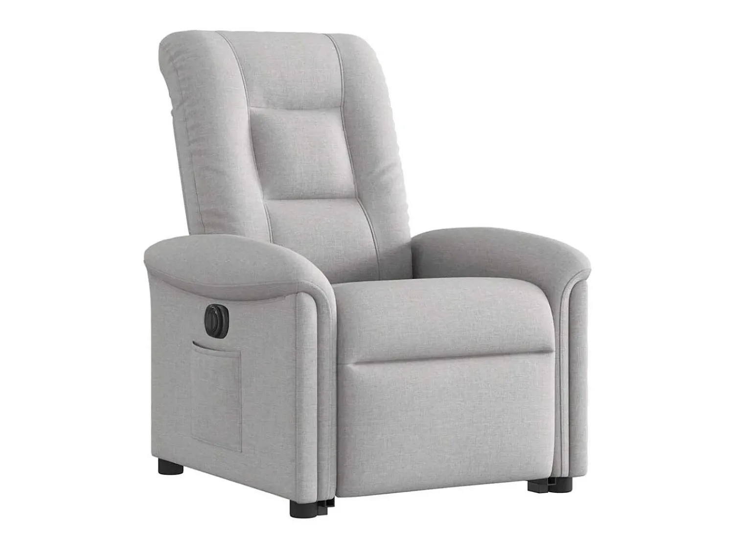Poltrona* Poltrona Confortável | Poltrona reclinável elevatória elétrica tecido -nublado SHL611386 Cinzento
