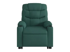 Poltrona* Poltrona Confortável | Poltrona reclinável elevatória tecido verde-escuro SHL605551 Verde pinho