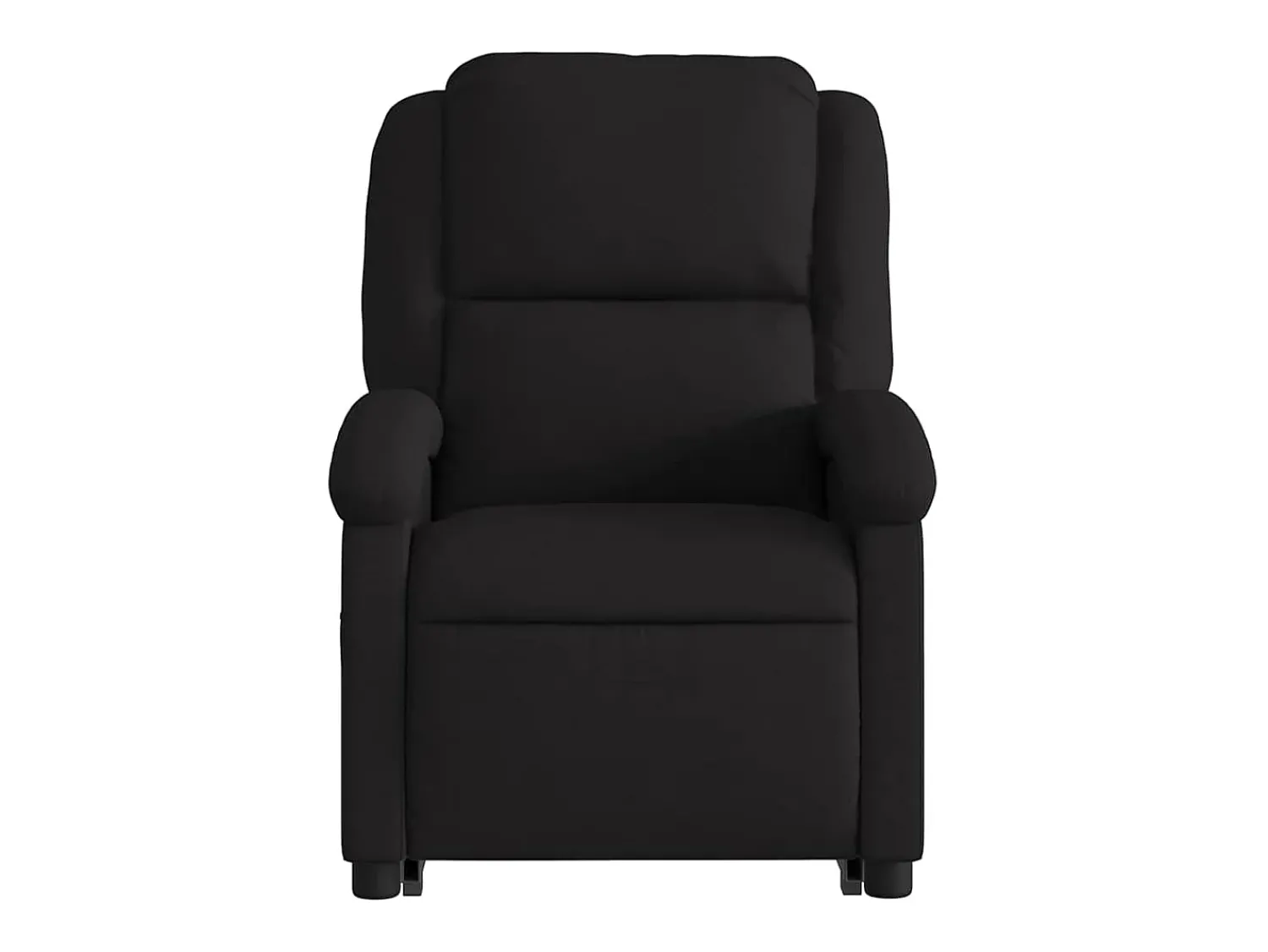 Poltrona| Poltrona Confortável | Poltrona reclinável elevatória elétrica tecido SHL360050 Preto