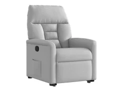 Poltrona* Poltrona Confortável | Poltrona reclinável elevatória tecido -nublado SHL649921 Cinzento