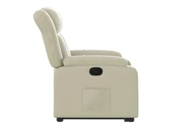 Poltrona Confortável | Poltrona reclinável elevatória couro artificial cor SHL570320^ Poltrona