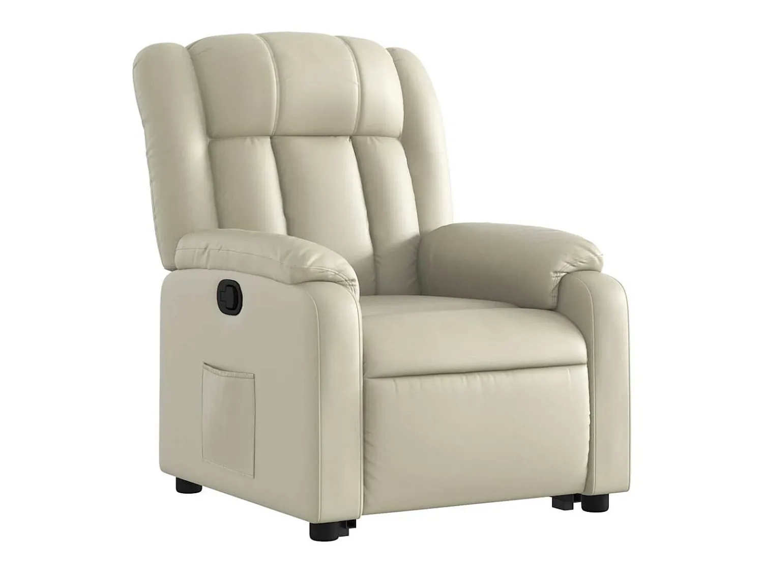 Poltrona Confortável | Poltrona reclinável elevatória couro artificial cor SHL570320^ Poltrona