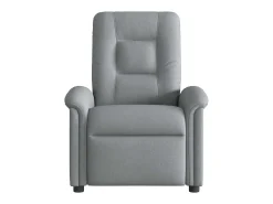 Clearance Poltrona Confortável | Poltrona reclinável elétrica tecido -claro SHL606006 Cinzento