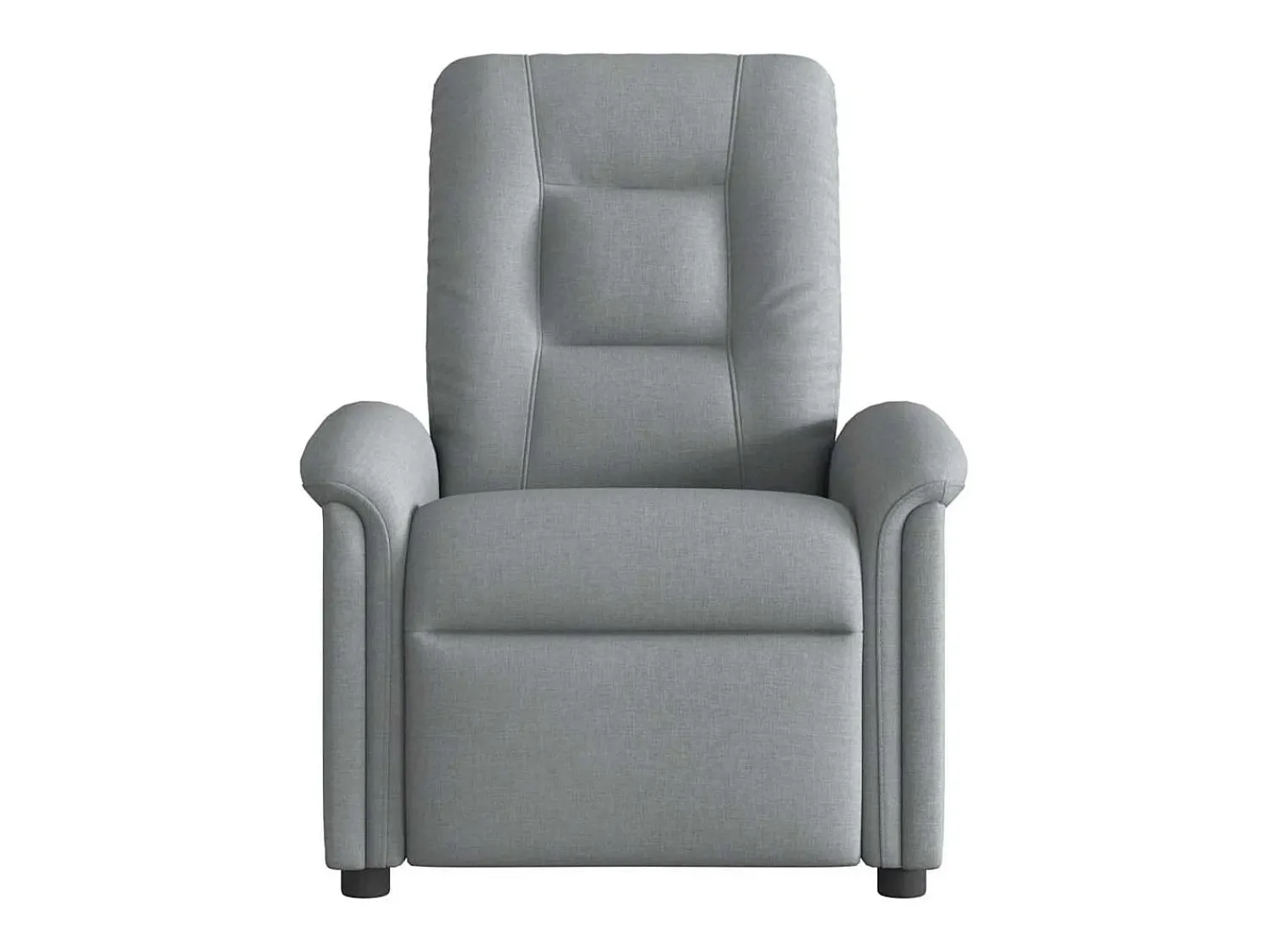 Clearance Poltrona Confortável | Poltrona reclinável elétrica tecido -claro SHL606006 Cinzento