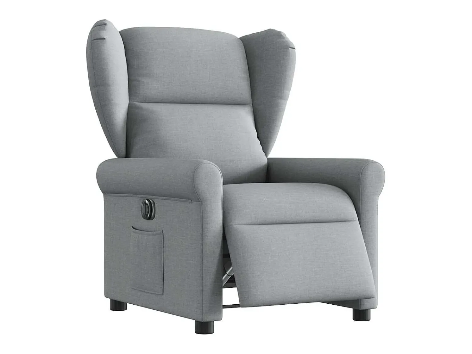 Poltrona* Poltrona Confortável | Poltrona reclinável elétrica tecido -claro SHL977808 Cinzento