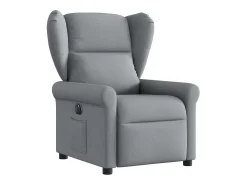 Poltrona* Poltrona Confortável | Poltrona reclinável elétrica tecido -claro SHL977808 Cinzento