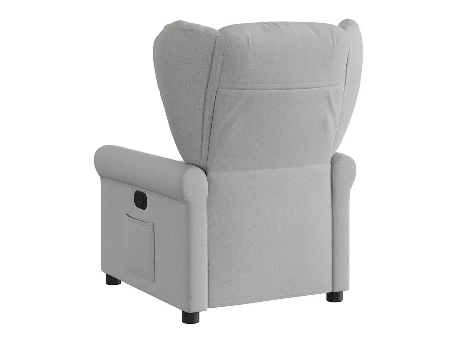 Poltrona| Poltrona Confortável | Poltrona reclinável elétrica tecido -nublado SHL342605 Cinzento