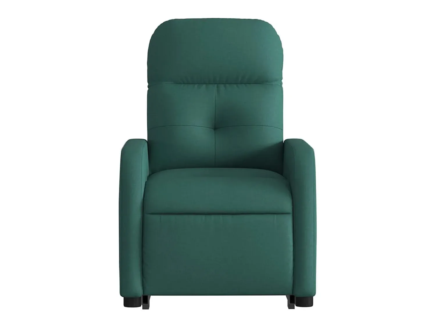 Poltrona| Poltrona Confortável | Poltrona reclinável elevatória elétrica tecido verde-escuro SHL425744 Verde pinho