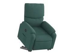 Poltrona* Poltrona Confortável | Poltrona reclinável elevatória elétrica tecido verde-escuro SHL678445 Verde pinho