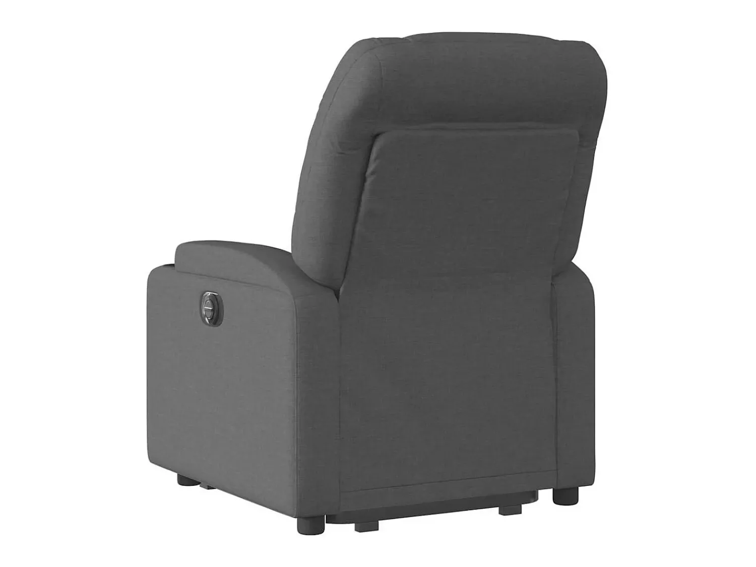 Poltrona Confortável | Poltrona reclinável elevatória tecido cinzento-escuro SHL203295^ Poltrona