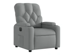 Poltrona* Poltrona Confortável | Poltrona reclinável elétrica tecido -claro SHL538704 Cinzento