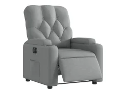 Poltrona* Poltrona Confortável | Poltrona reclinável elétrica tecido -claro SHL538704 Cinzento