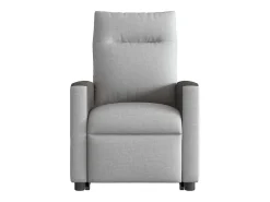 Best Poltrona Confortável | Poltrona reclinável elevatória tecido -nublado SHL106104 Cinzento