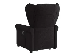 Poltrona| Poltrona Confortável | Poltrona reclinável elevatória elétrica tecido SHL869844 Preto