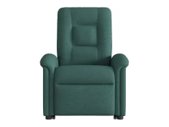 Poltrona| Poltrona Confortável | Poltrona reclinável elevatória de massagens tecido verde-escuro SHL498332 Verde pinho