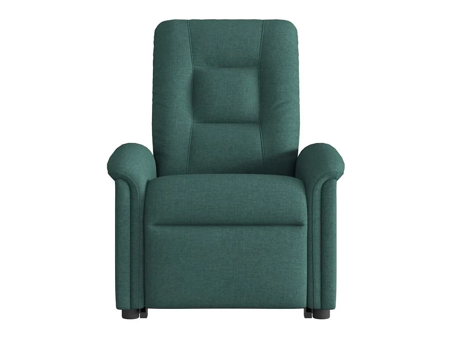 Poltrona| Poltrona Confortável | Poltrona reclinável elevatória de massagens tecido verde-escuro SHL498332 Verde pinho