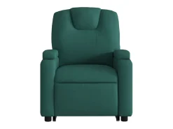 Poltrona* Poltrona Confortável | Poltrona reclinável elevatória tecido verde-escuro SHL710661 Verde pinho