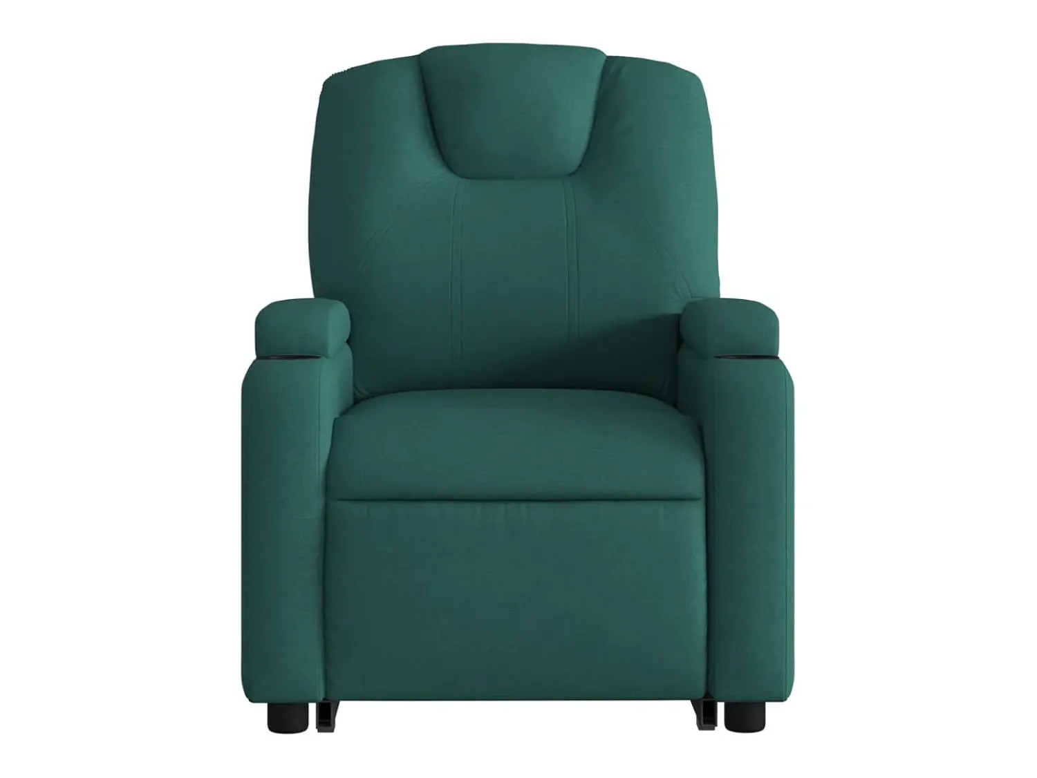 Poltrona* Poltrona Confortável | Poltrona reclinável elevatória tecido verde-escuro SHL710661 Verde pinho