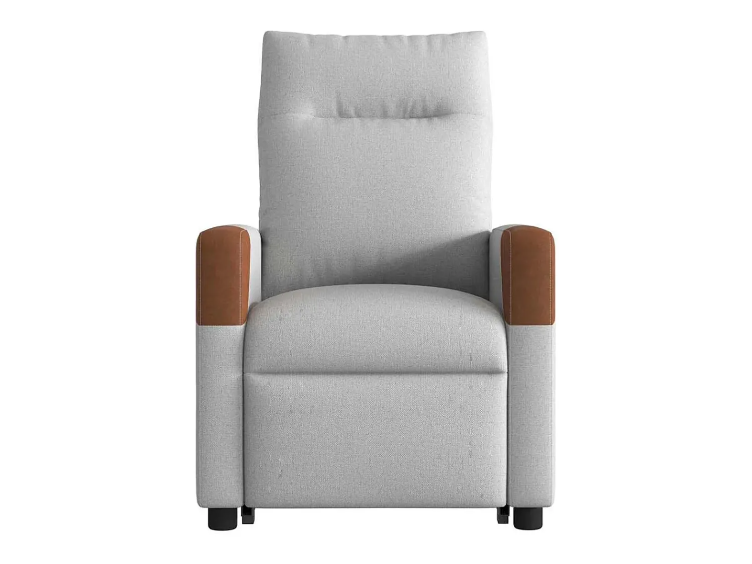 Poltrona| Poltrona Confortável | Poltrona reclinável elevatória tecido -nublado SHL47280 Cinzento